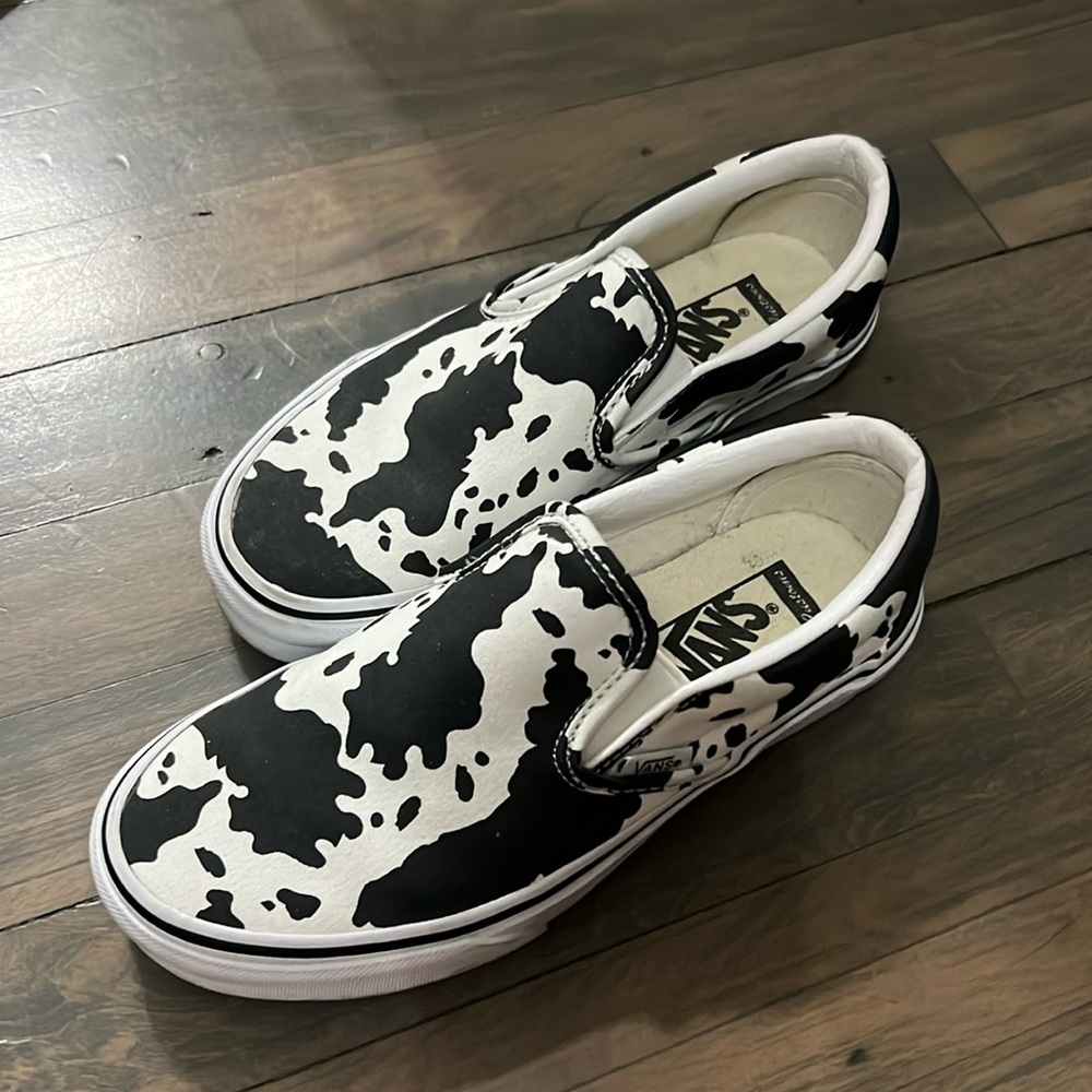 Cowprint Vans